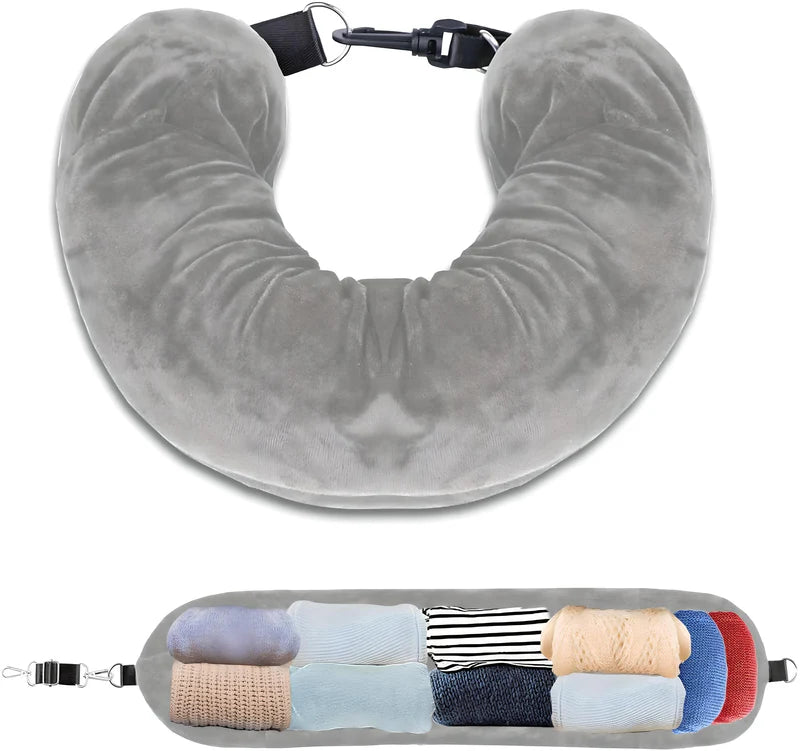 TravelMinx™ Fillable Neck Pillow